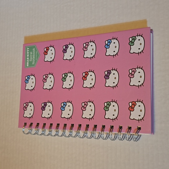 Hello Kitty Hard Covered Spriral Notebook - Picture 1 of 6